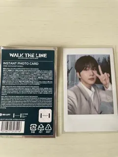 WALK THE LINE インスタントフォトカード
