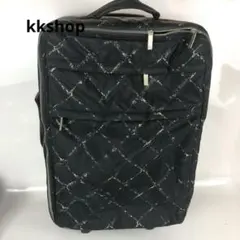 CHANEL 香奈兒 旅行系列 拉桿箱 絎縫 黑色