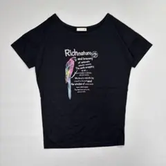 any FAM　グラフィックTシャツ　オウムプリント　y2k　ギャル　カジュアルのサムネイル