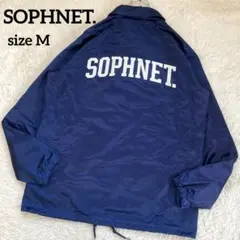 ✨背面ロゴ✨ソフネット SOPHNET コーチジャケット ナイロンジャケット Ｍ