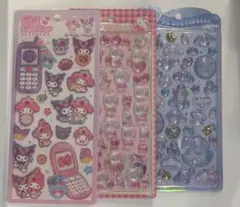 まとめ売り】ボンボンドロップシール　平成はっぴーフォン　うるちゅる　サンリオ