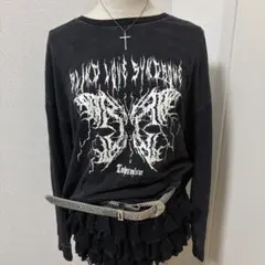 archive y2k 00sグランジ　マクブリング　ダークコア　ロンT ギャル