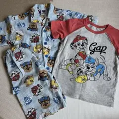 子供服 パウパトロール Tシャツ パジャマ 110cm