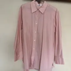 UNIQLO ピンク 長袖シャツ XL