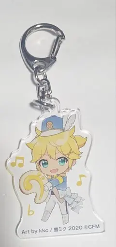 雪ミク2020 鏡音レン アクリルキーホルダー 初音ミク