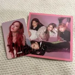 BLACKPINK トレカ ロゼ +ポストカード