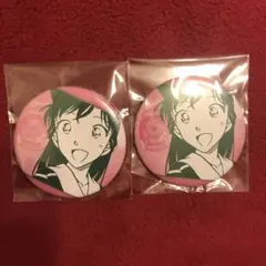 名探偵コナン 公式アプリ 缶バッジ ミステリートレイン 毛利蘭