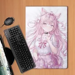 あおぎり高校 栗駒こまる ラバーマット マウスパット 60x40cm - メルカリ