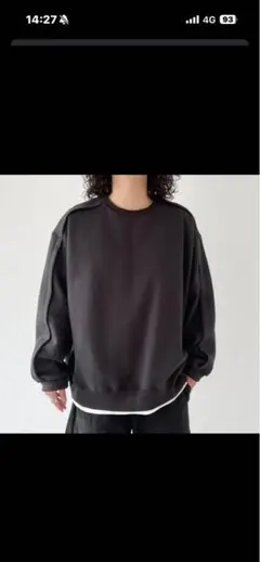 新品未使用】YENN CURVE FORM LONG TEE GRAY | Mercari