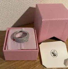 ち*び様 SWAROVSKI 指輪　新品未使用のサムネイル