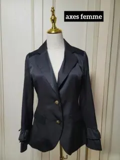 axes femme 袖口レースアップ ジャケット