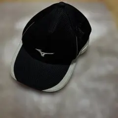 MIZUNO メンズ キャップ ブラック　56〜60
