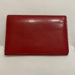 FRAME WORK 名刺入れ カードケース レッド