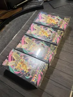 ポケモンカードゲーム MEGAドリームex シュリンク付　未開封　4BOX