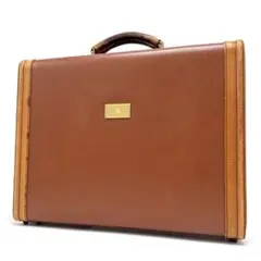 【超希少】ダンヒル アタッシュケース ロゴ金具 クロコ型押し 大容量 ブラウン 超希少】ダンヒル アタッシュケース ロゴ金具 クロコ型押し 大