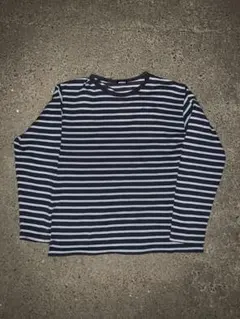 00s archive ボーダー カットソー ロンT 平成 グランジ y2k