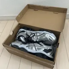 ASICS GEL-KAYANO14 25.5 Black/PureSilver