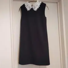 スナイデル　美品ブラックミニワンピース