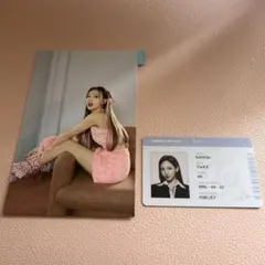 TWICE NAYEON FORMULA OF LOVEカード