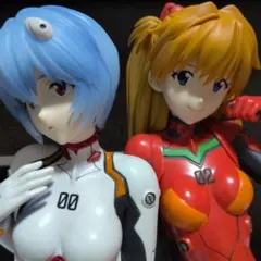 エヴァンゲリオン Quarter Impact アスカ 綾波レイ フィギュア