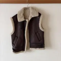 m*k様 BEAUTY&YOUTH ボア B-3ビッグベスト