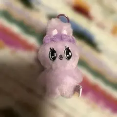 エスターバニー　ESTHER BUNNY 紫色 ミニミニキーホルダー