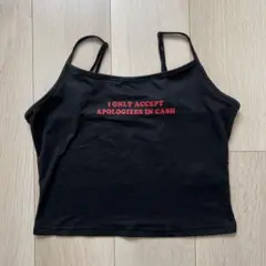 SHEIN キャミソール ブラック Mサイズ