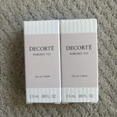 DECORTÉ KIMONO YUI 香水 2.5mL 2個セット