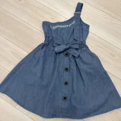 ALGY♡ワンショルジャンバースカート 100cm~