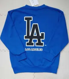 【MLB ロサンゼルスドジャース】トレーナー•ブルー(140cm)