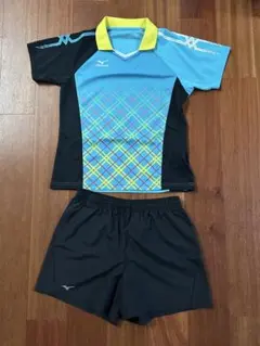 Mizuno 卓球ユニフォーム　ゲーム用シャツ＆短パン　サイズM