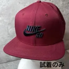 NIKE SB 赤 メッシュ　キャップ　ベースボールキャップ　DRI-FIT