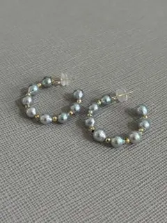 紫翡翠　12〜13mm 全17個ブレスレットとイヤリング、ペンダントトップセット 紫翡翠 12〜13mm 全17個ブレスレットとイヤリング、ペンダントトップ