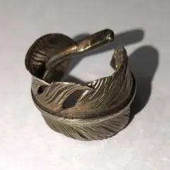 シルバーリング　フェザー　925刻印
