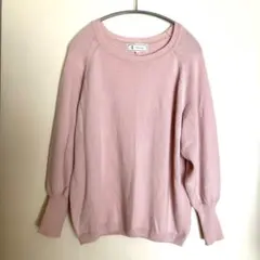 ROPE PICNIC ピンク ニット 38 ロペピクニック M L 長袖