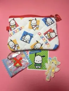 ポチャッコ キルティングポーチ セット