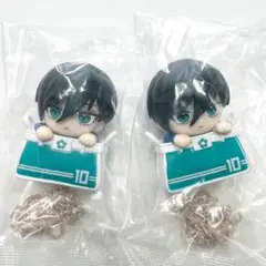 ブルーロック　きゃらっくおでかけフィギュア 2個セット　糸師　凛