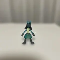 ポケモンモンコレフィギュア初期 ルカリオ　クリアバージョン