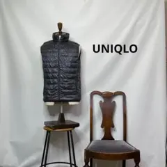 9393【グレーMサイズ】ユニクロ　ウルトラライトダウン　ベスト