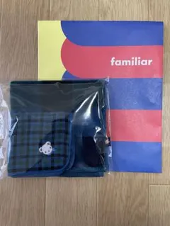 familiar ポーチ・ノベルティブランケット・ハンカチセット