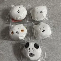ナガノキャラクターズ ふわもち！くまだらけ ぬいぐるみくじ E賞 パグ
