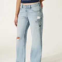 HOLLISTER ローライズ　デニム 2Rのサムネイル