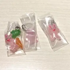 ノンタンめじるしアクセサリー　うさぎさん　3点セット　第一弾　第二弾
