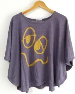 rough natural charm 紫色 ポンチョ Tシャツのサムネイル