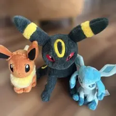 ポケモン ぬいぐるみ くたくたたった グレイシア ブラッキー エーフィ