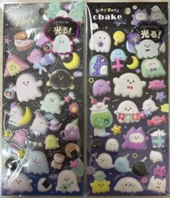 【正規品】クーリア オバケ もっちもちシール 2点セット