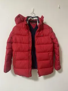 TOMMY HILFIGER 赤 ダウンコート 128 子供用