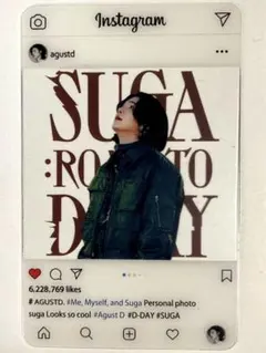 【BTS】‪#54-08★クリアカード★ SUGA シュガ ユンギ