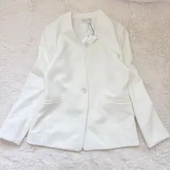 新品タグ付✨プラステ　ウォームリザーブカラーレスジャケット　ノーカラージャケット