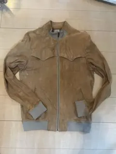 46 DOLCE&GABBANA スエード レザーブルゾン ドライバーズ - メルカリ